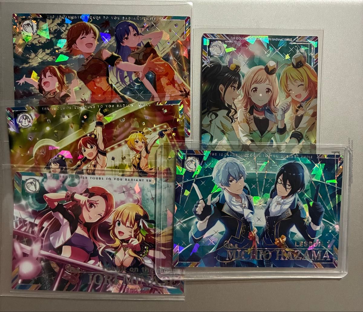 アイドルマスター TOURS カード付きスナック カード全20種