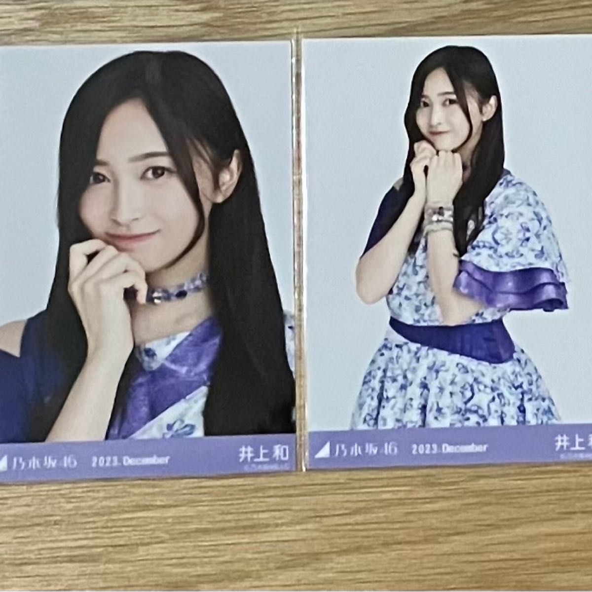 乃木坂46 井上和 スペシャル衣装42 Web限定 生写真 3種 2024 August