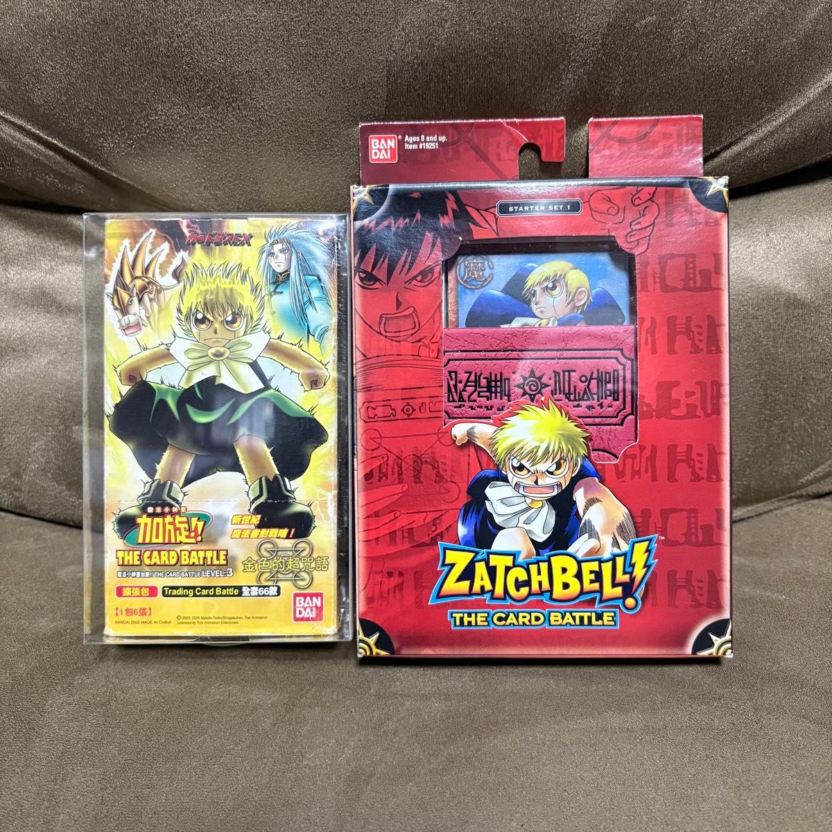 金色のガッシュベル THE CARD BATTLE 海外版スターターセット ガッシュ