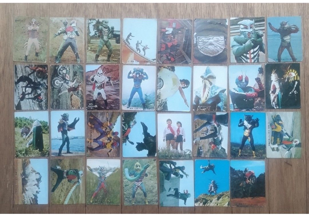 仮面ライダーカード 初代 まとめ売り 旧カルビー仮面ライダースナック