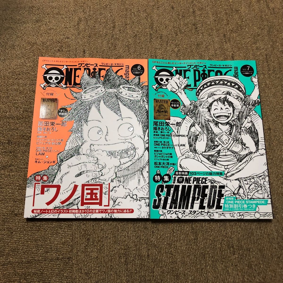 ワンピースマガジン 20号 雑誌のみ(プロモ無し) ONE PIECE magazine