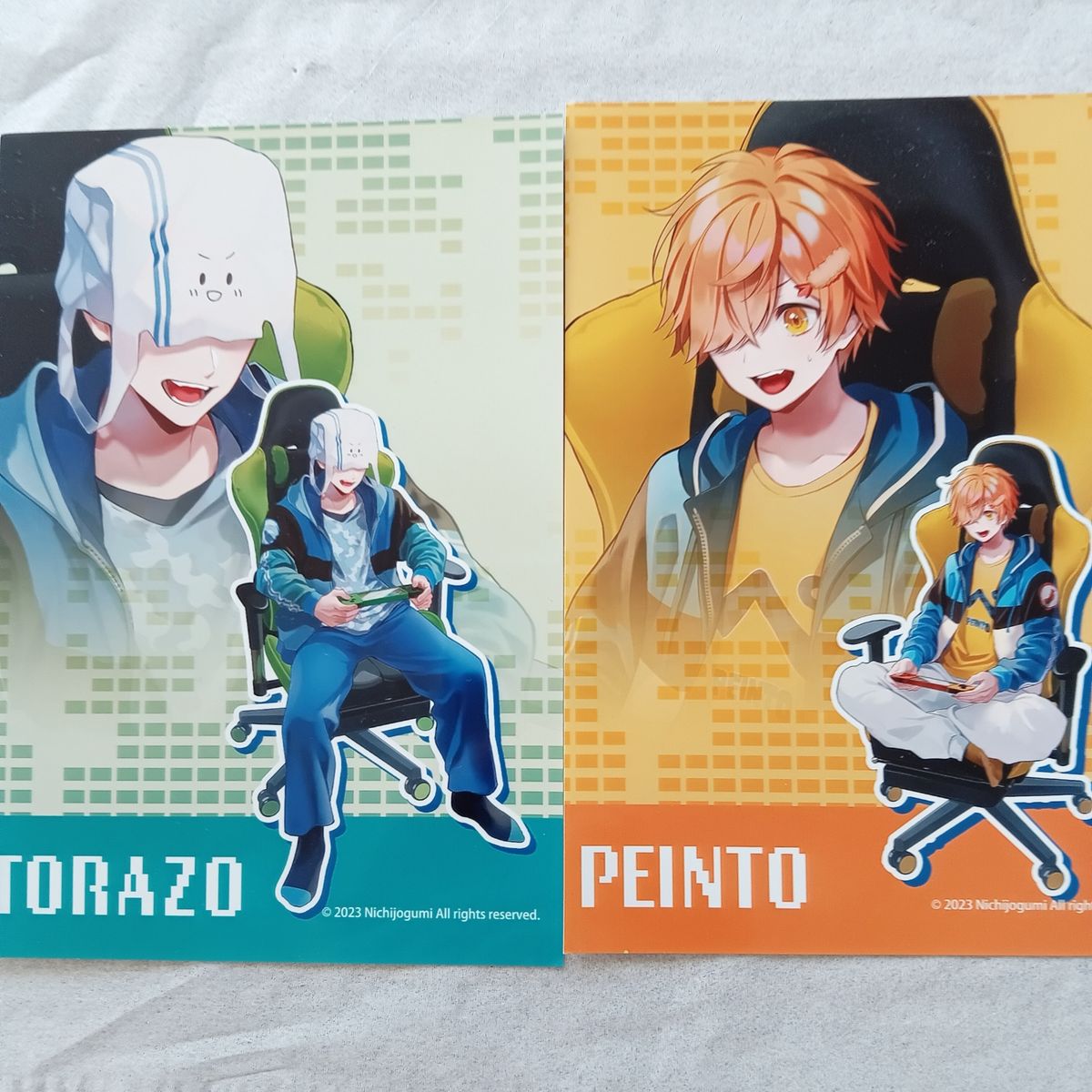 日常組 セカイ征服 大作戦 アニメイト池袋店限定 購入特典 ブロマイド