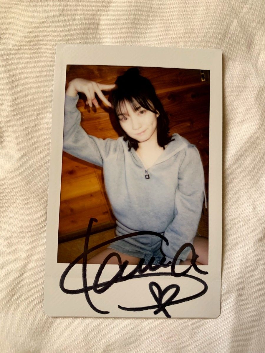 瀬戸環奈 チェキ 直筆サイン入り kanna seto 振袖姿 ポストカード