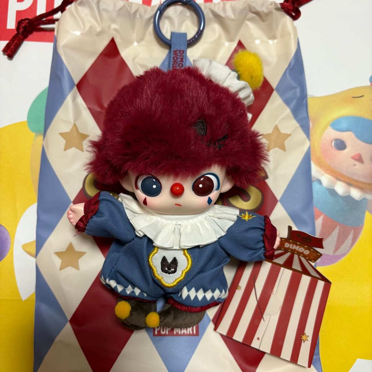 POP MARTポップマート WHY SO SERIOUS マグネットクリップ FLAME CLOWN