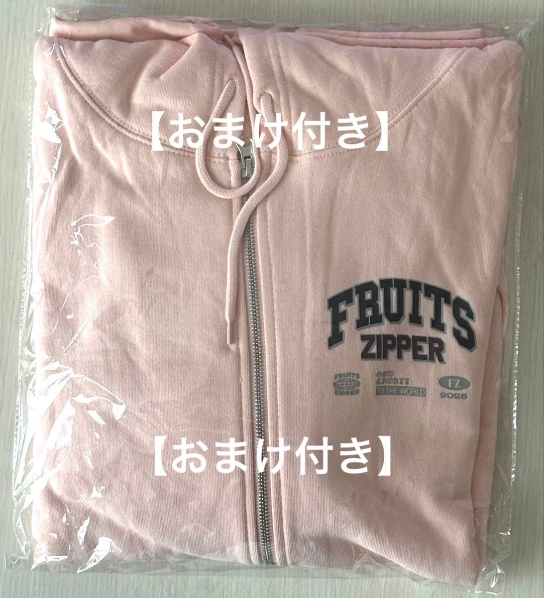 フルーツジッパー FRUITS ZIPPER OSHI API Zip-up hoodie パーカー