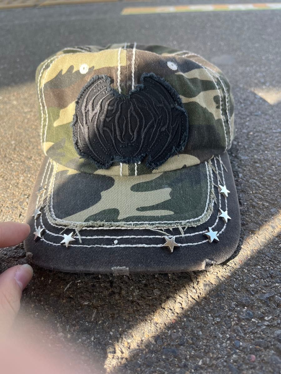 EC MELODI Red Plaid Star Studded Hat キャップ cap｜Yahoo!フリマ