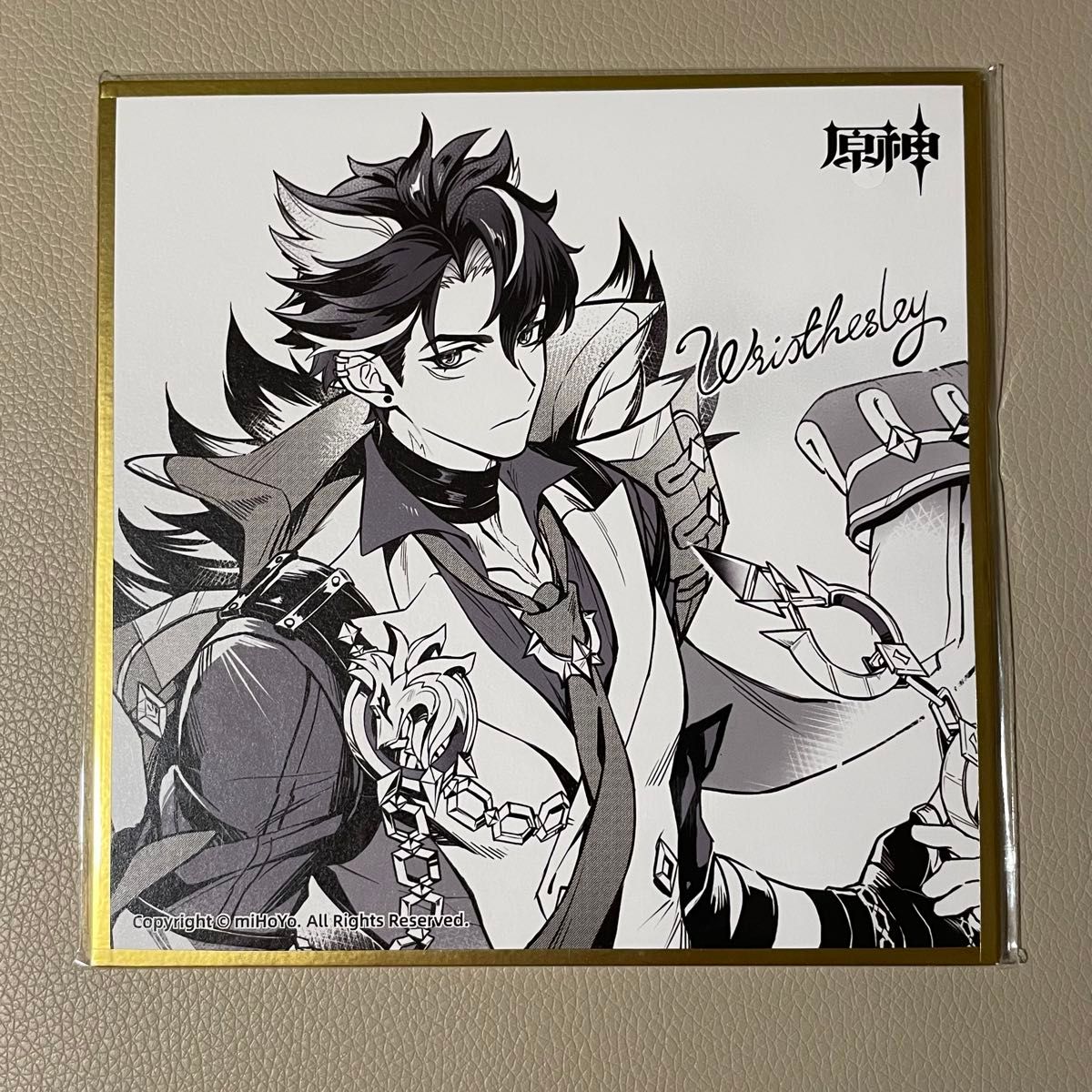 原神 2024 フェス 上海イベント限定 fes 特典 記念色紙 アルハイゼン