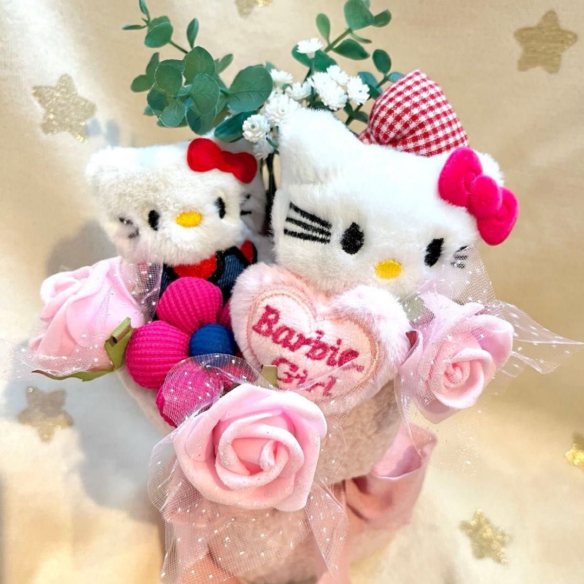 超レア 希少 ドイツ限定 ハローキティ ぬいぐるみ フランス人形