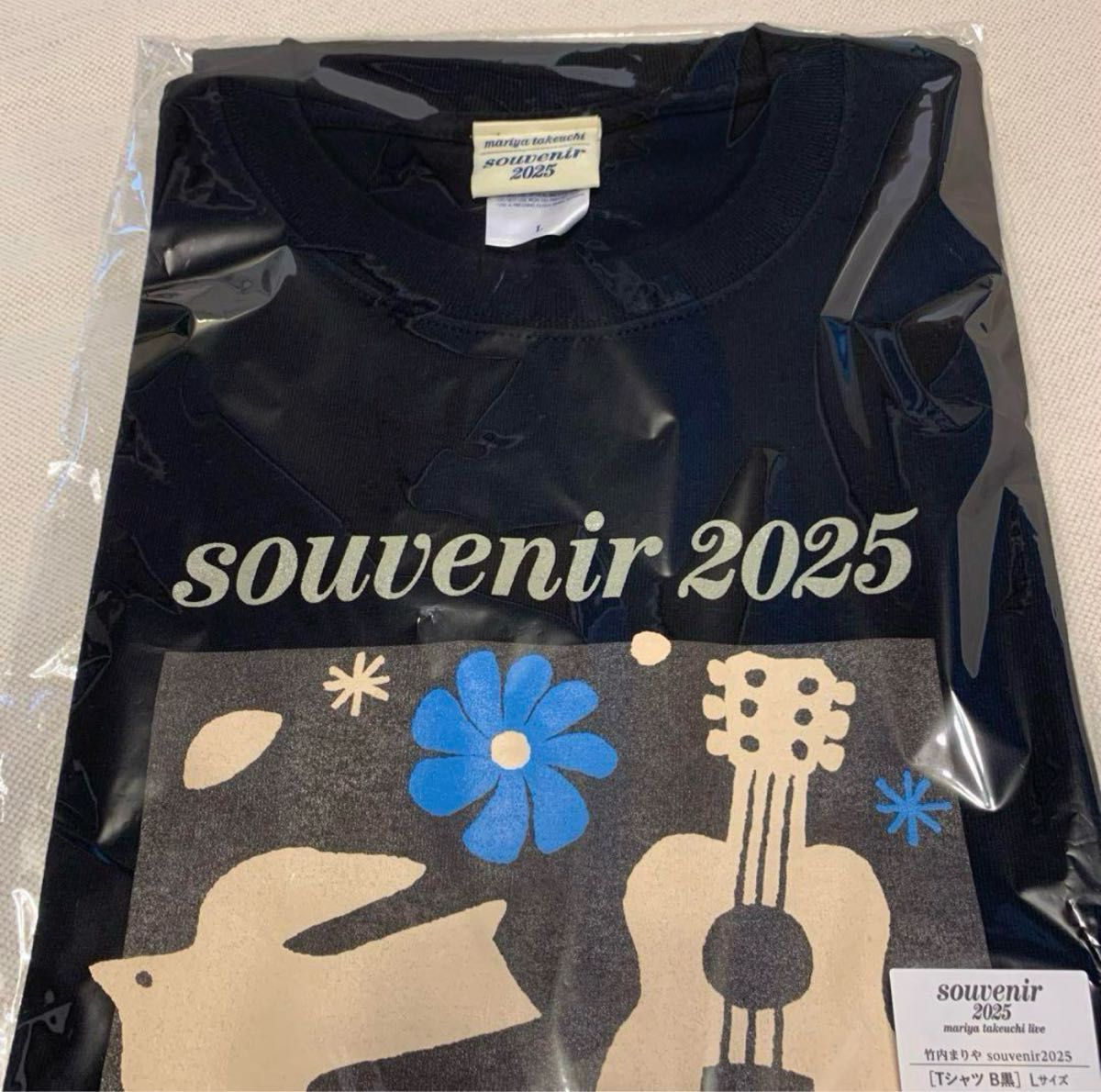 送料無料 XLサイズ Tシャツ 竹内まりや souvenir2025 ライブツアー2025