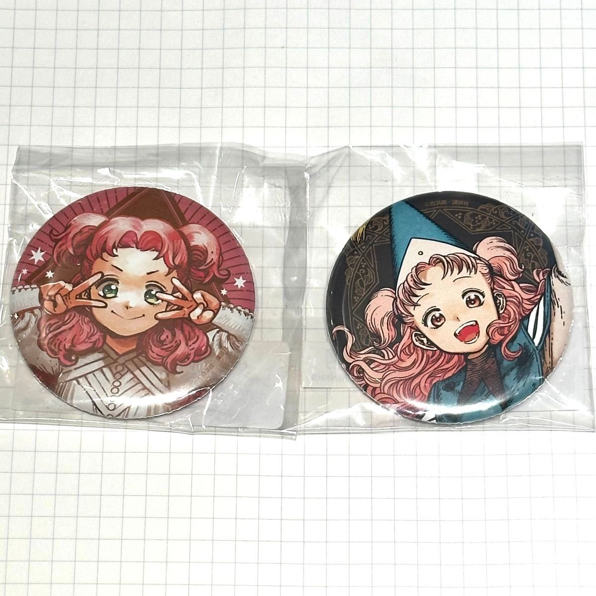 とんがり帽子のアトリエ くじ 缶バッジ アクスタ リチェ 2点 くじ