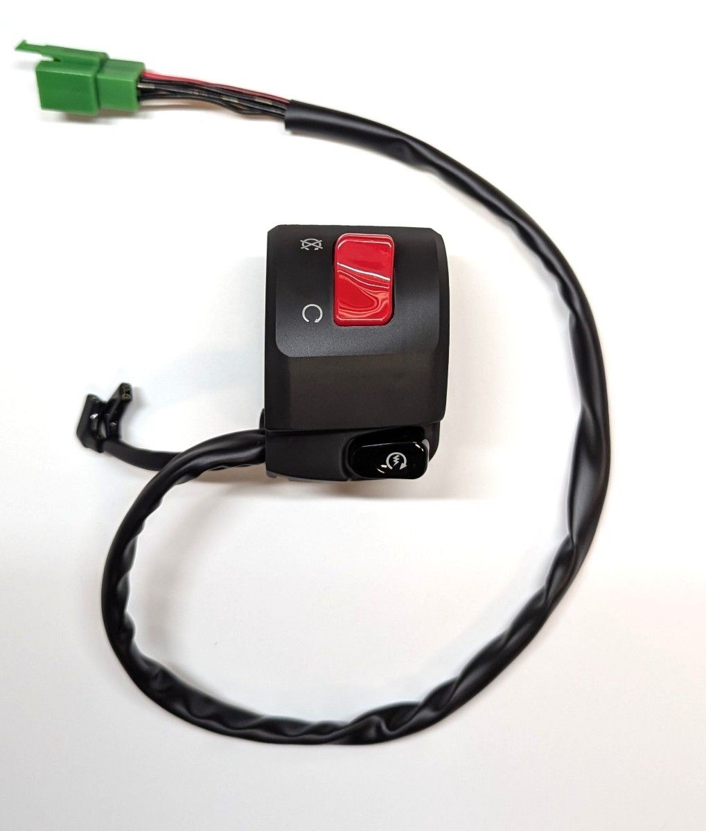 新品未使用 ゼファー400(1991～1992年式)用 カワサキ純正・左スイッチ