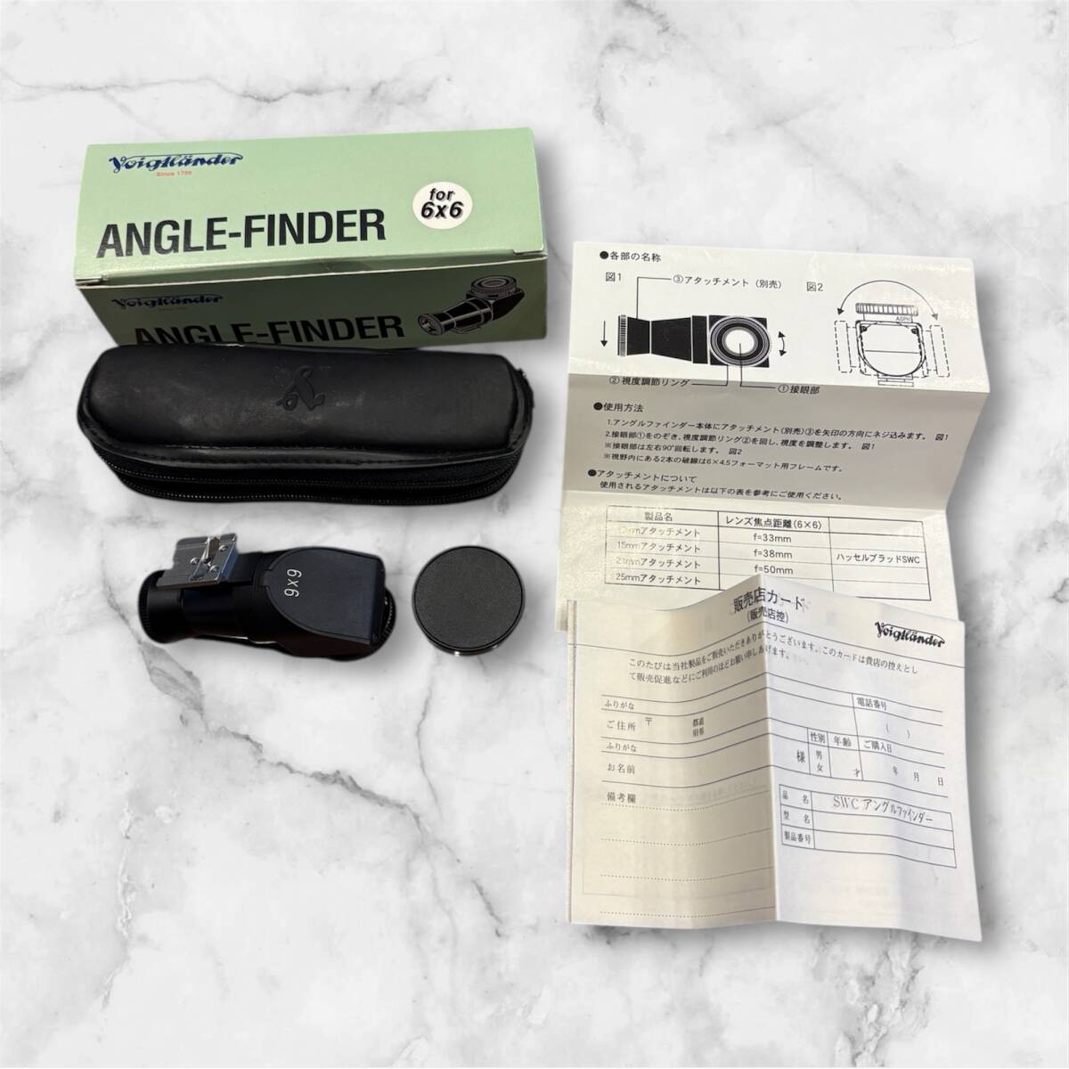 Yahoo!オークション -「フォクトレンダー アングルファインダー」の