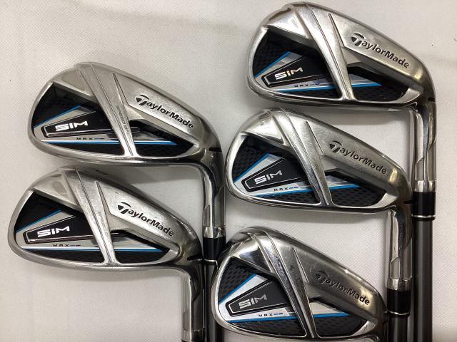 テーラーメイド SIM MAX アイアン 5本セット [NS PRO ZELOS7