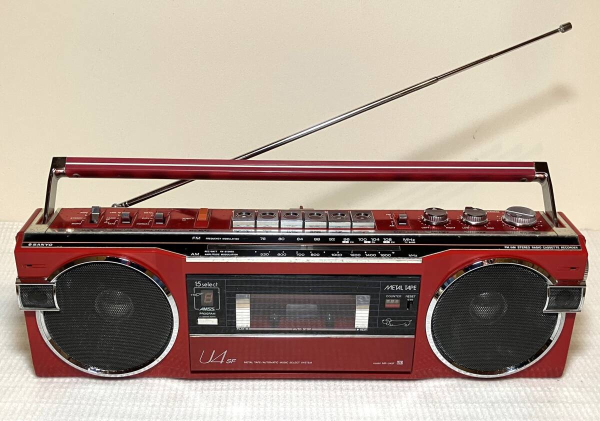 Yahoo!オークション -「sanyo u4 sf」(カセットデッキ) (オーディオ