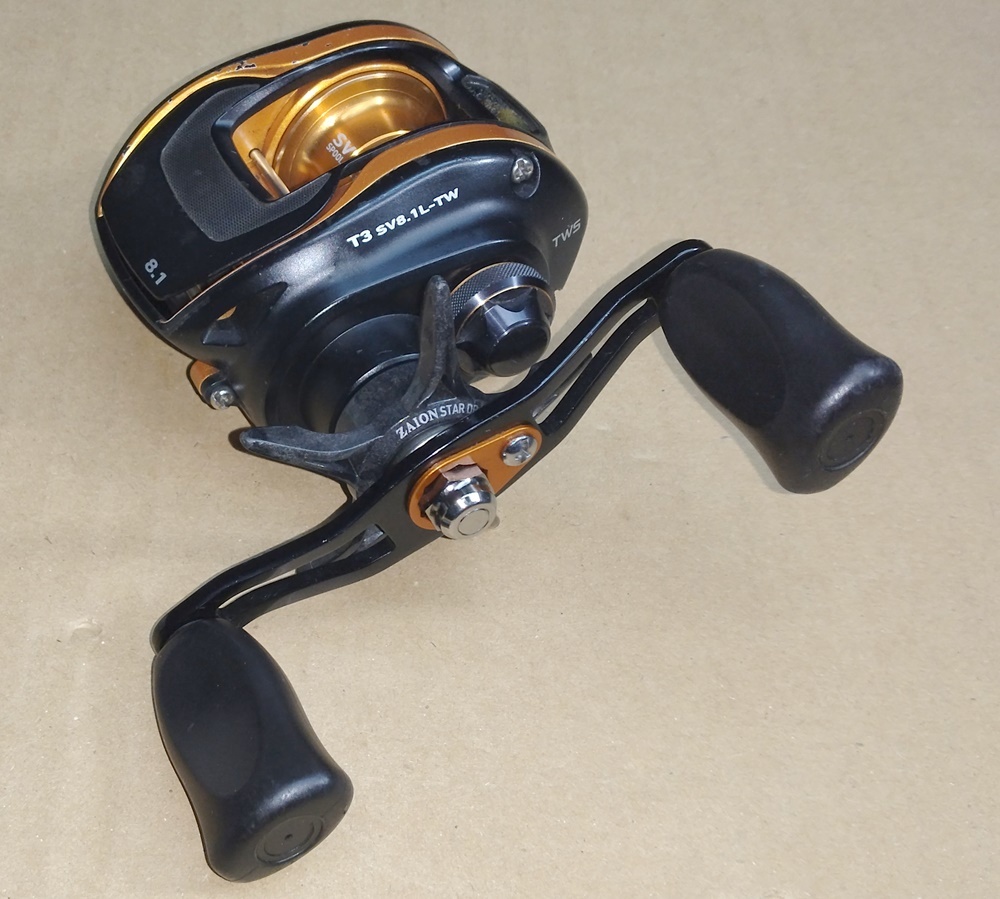 Yahoo!オークション -「daiwa t3 sv8.1l tw」(ベイトリール) (リール