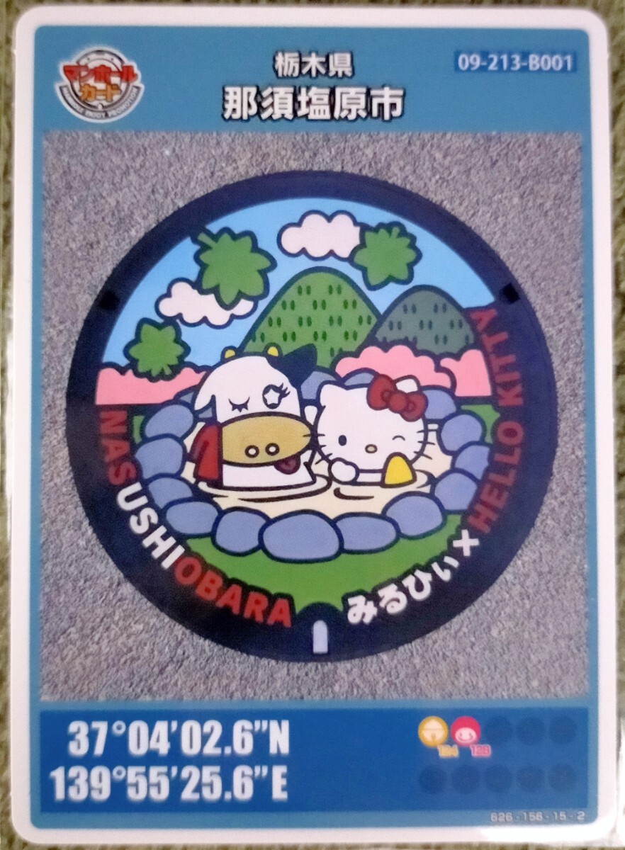 PSA10】初期ロッド 001 那須塩原市 キティー マンホールカード｜Yahoo