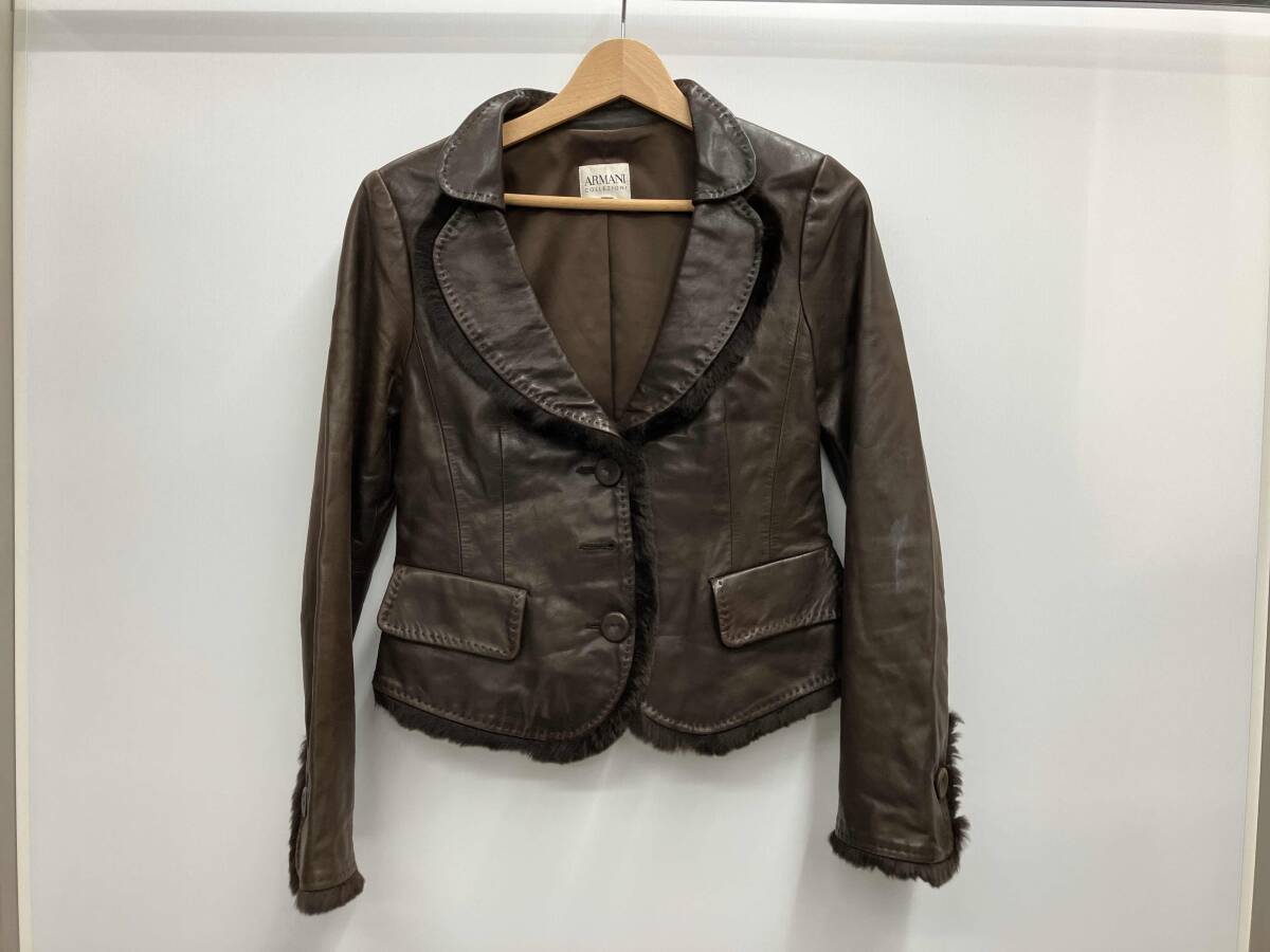 2026年最新】Yahoo!オークション -アルマーニ レザージャケット armani