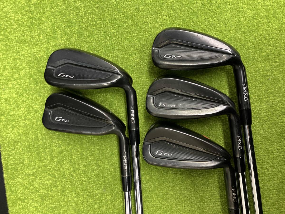 ピン G710 アイアン 5本セット [NS PRO MODUS3 TOUR 105 フレックス：S