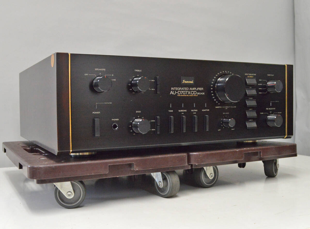 Yahoo!オークション -「sansui au-d707xcd decade」(サンスイ) (一般