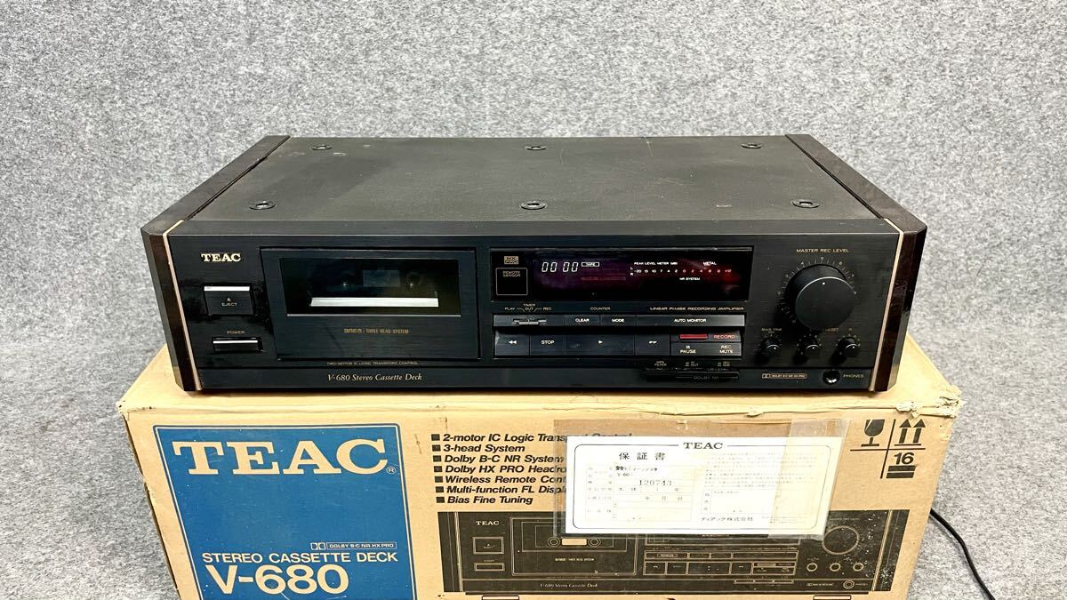 Yahoo!オークション -「teac v-680」の落札相場・落札価格