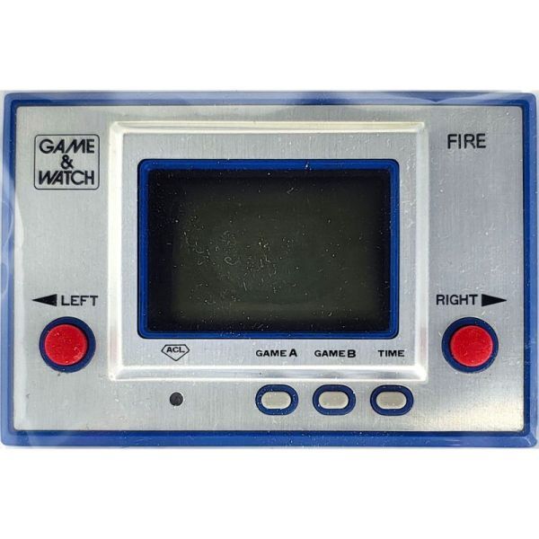 動作品】Nintendo ゲームウォッチGAME＆WATCH FIRE 新品電池付｜Yahoo