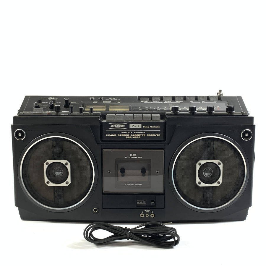 Yahoo!オークション -「ラジカセ スーパースコープ」の落札相場・落札価格