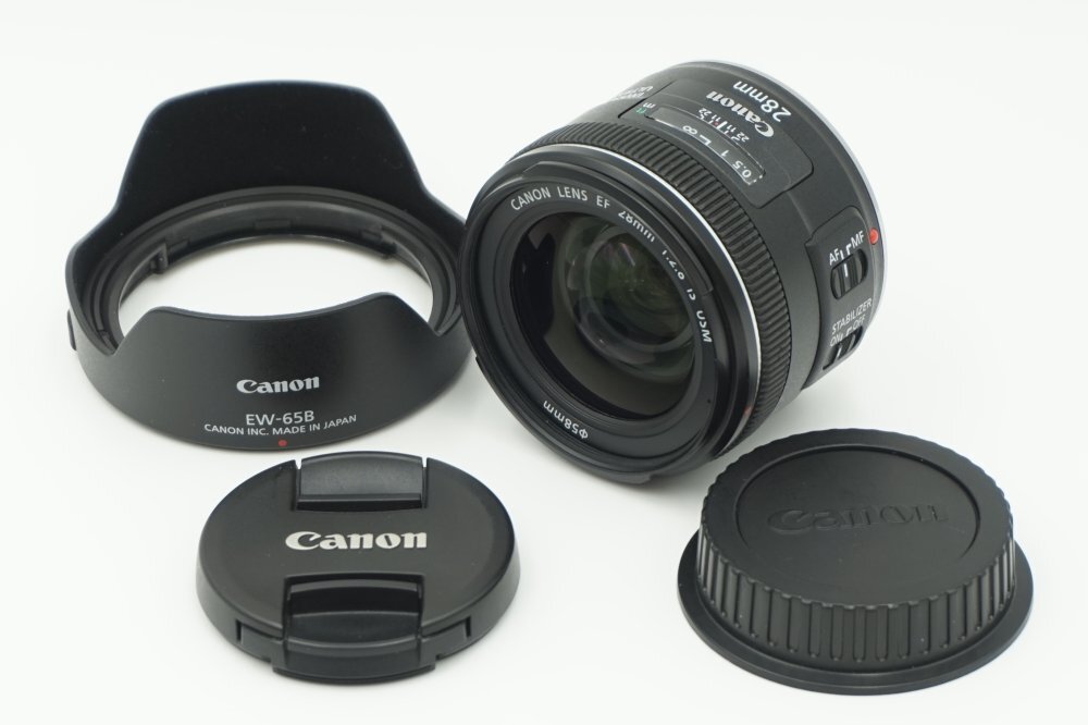 CANON EF28mm F2.8 IS USM オークション比較 - 価格.com