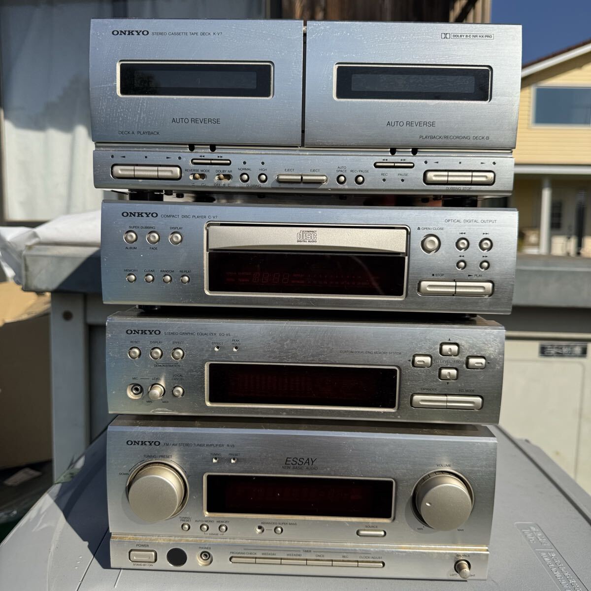 Yahoo!オークション -「onkyo essay」(オーディオ機器) の落札相場