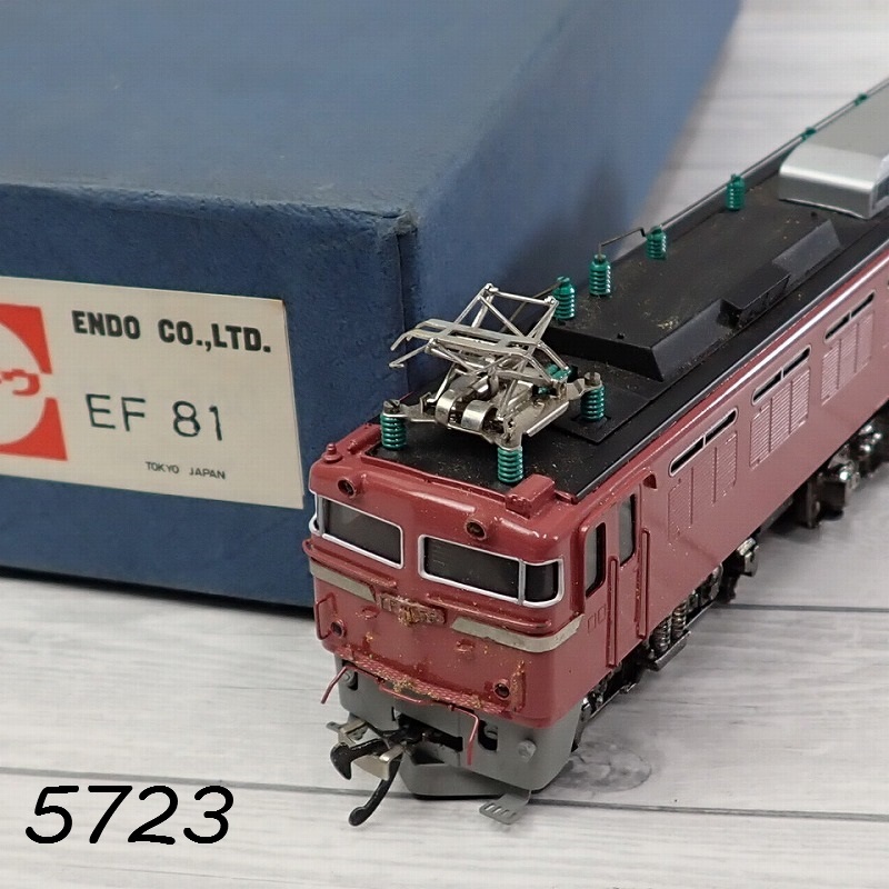 Yahoo!オークション -「エンドウ ef81」(HOゲージ) (鉄道模型)の落札