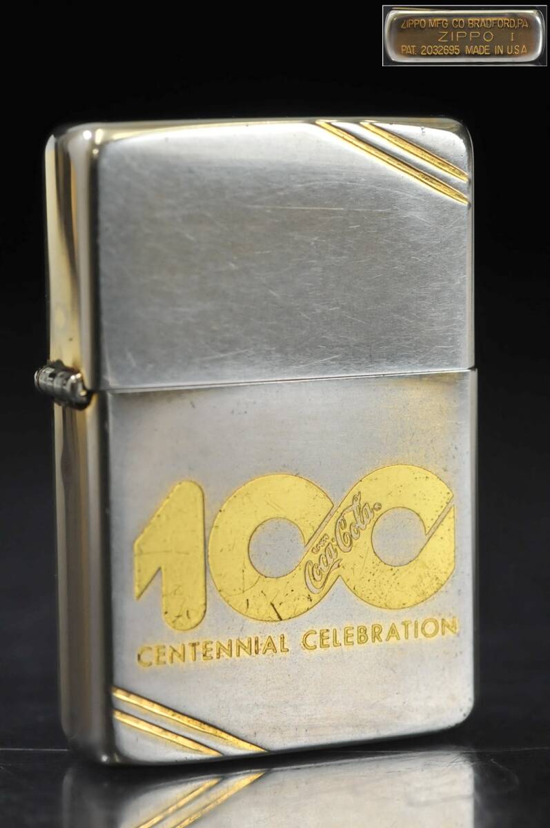 Yahoo!オークション -「コカコーラ 100周年」(Zippo) (ライター)の落札