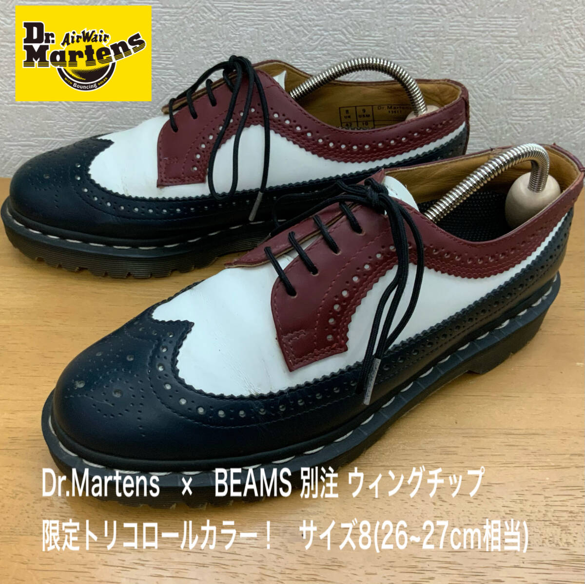 2026年最新】Yahoo!オークション -ドクターマーチン ウイングチップ