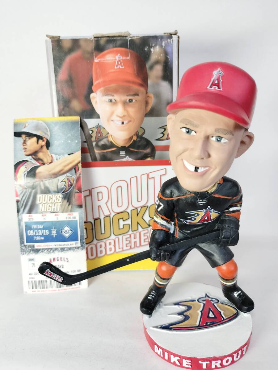 Yahoo!オークション -「大谷 トラウト ボブルヘッド」の落札相場・落札価格