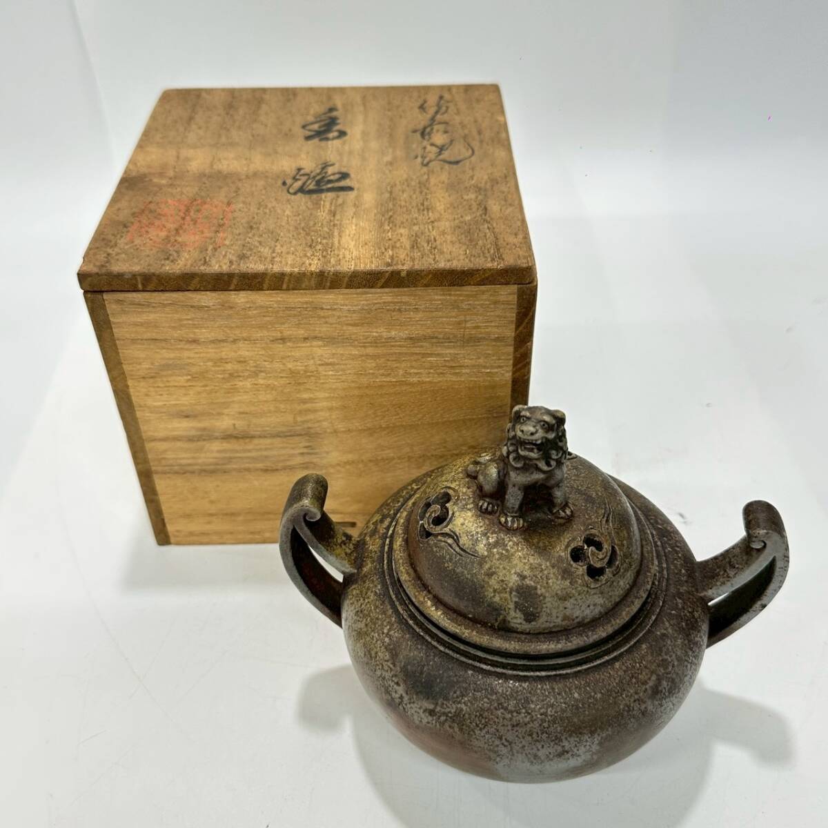 Yahoo!オークション -「骨董」(香炉、香合) (備前)の落札相場・落札価格