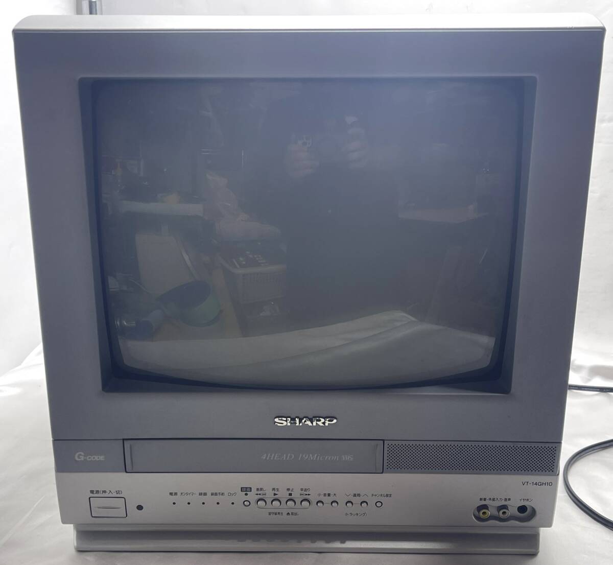 シャープ アナログ テレビデオ VT-21GH9 2004年製 21型 シャープ VT