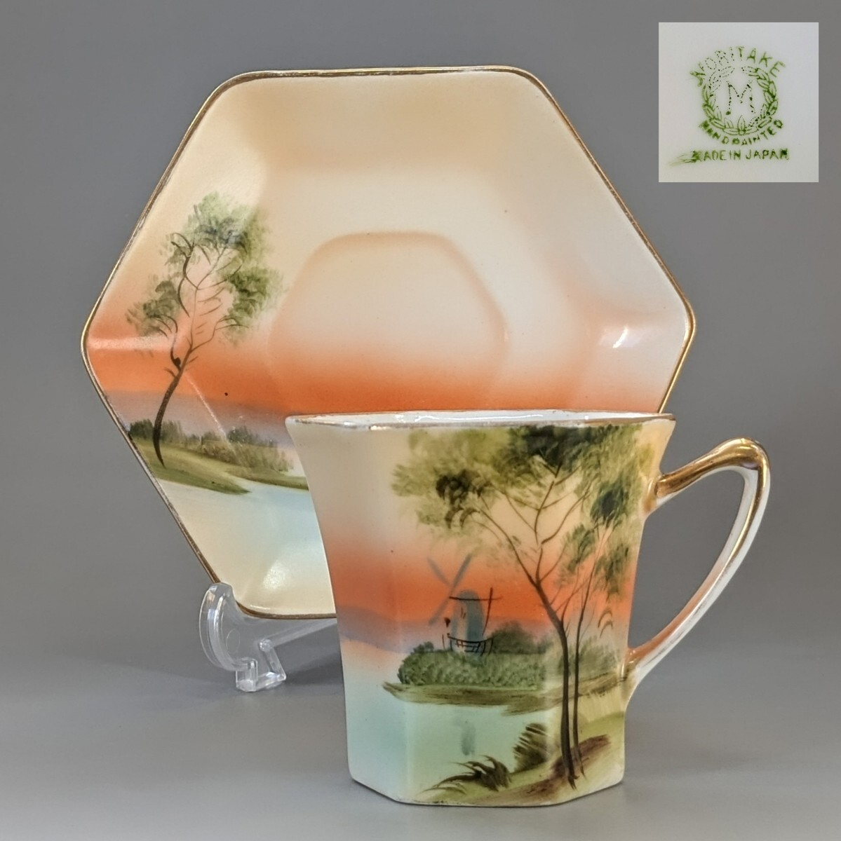 Yahoo!オークション -「オールドノリタケ 湖畔」の落札相場・落札価格