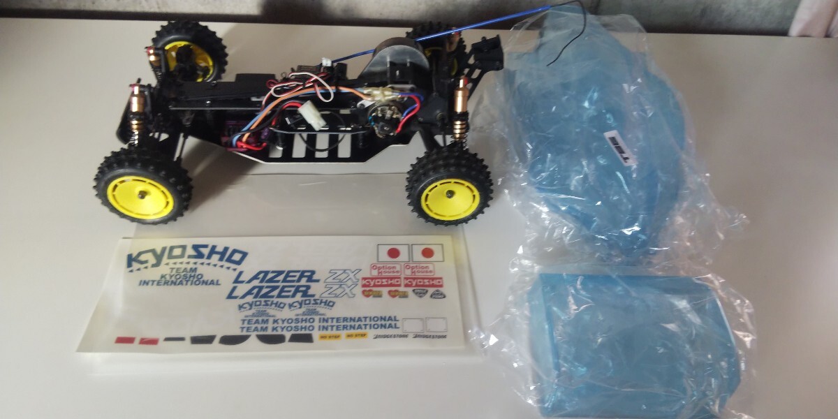 Yahoo!オークション -「レーザーzx」(京商) (完成品（電動）)の落札