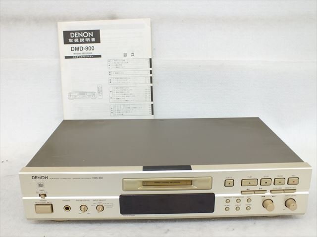 Yahoo!オークション -「denon dmd-800」の落札相場・落札価格