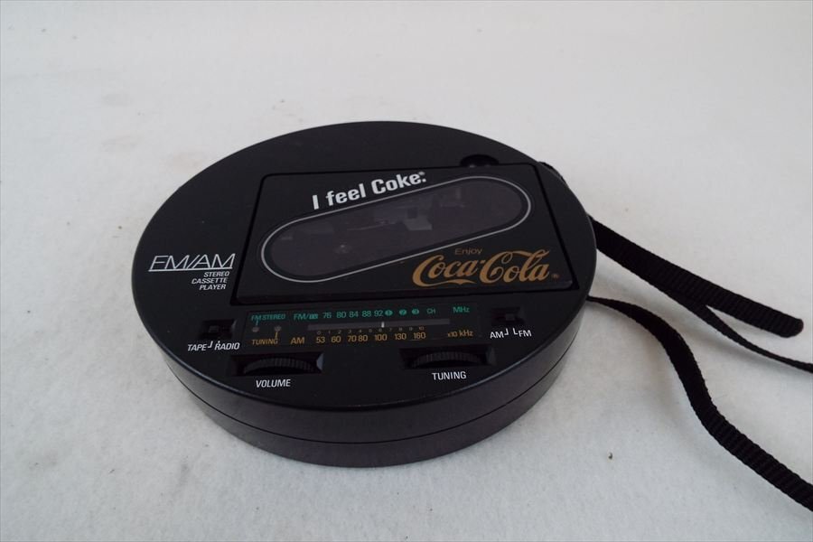 Yahoo!オークション -「コカコーラ」(カセットプレーヤー) (ポータブル