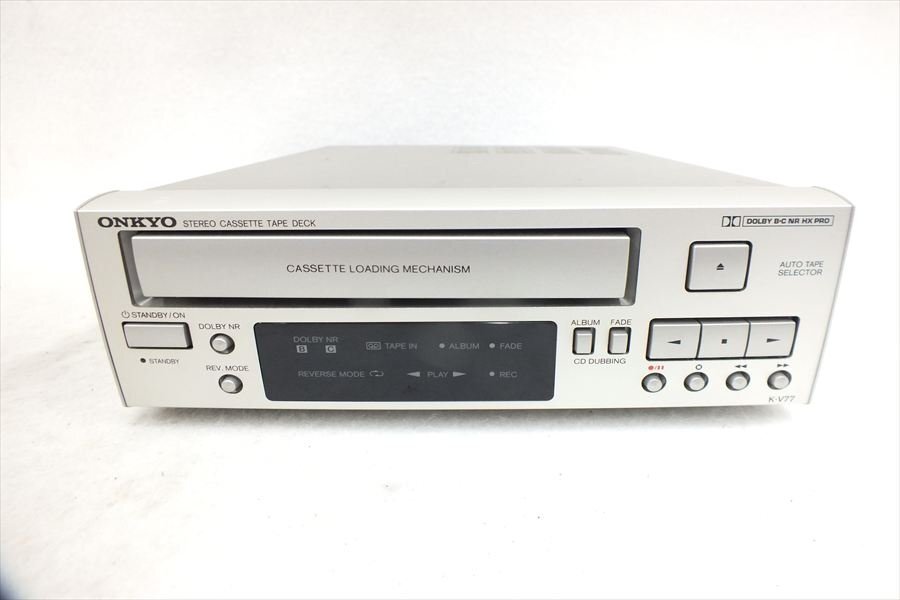 Yahoo!オークション -「onkyo k-v77」の落札相場・落札価格