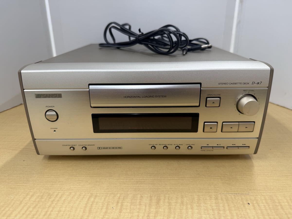 Yahoo!オークション -「sansui α-7」(カセットデッキ) (オーディオ機器