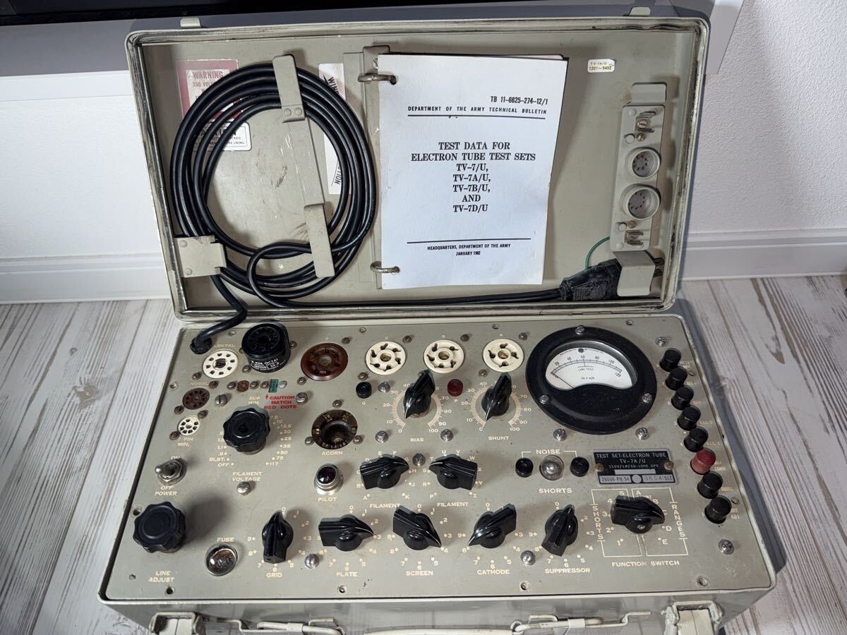 Yahoo!オークション -「真空管試験機tv-7」の落札相場・落札価格