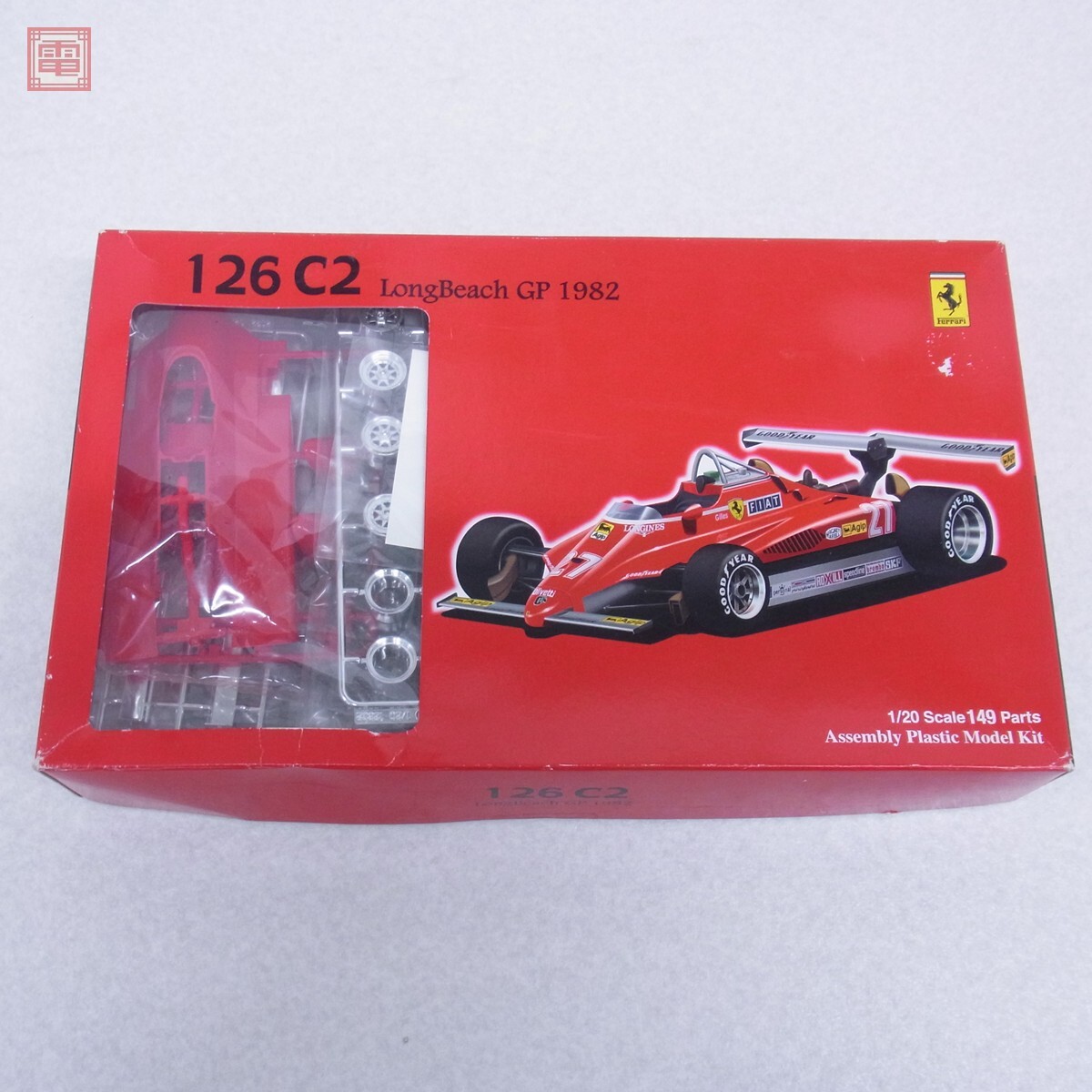 Yahoo!オークション -「フジミ 1／20 フェラーリ126c2」の落札相場