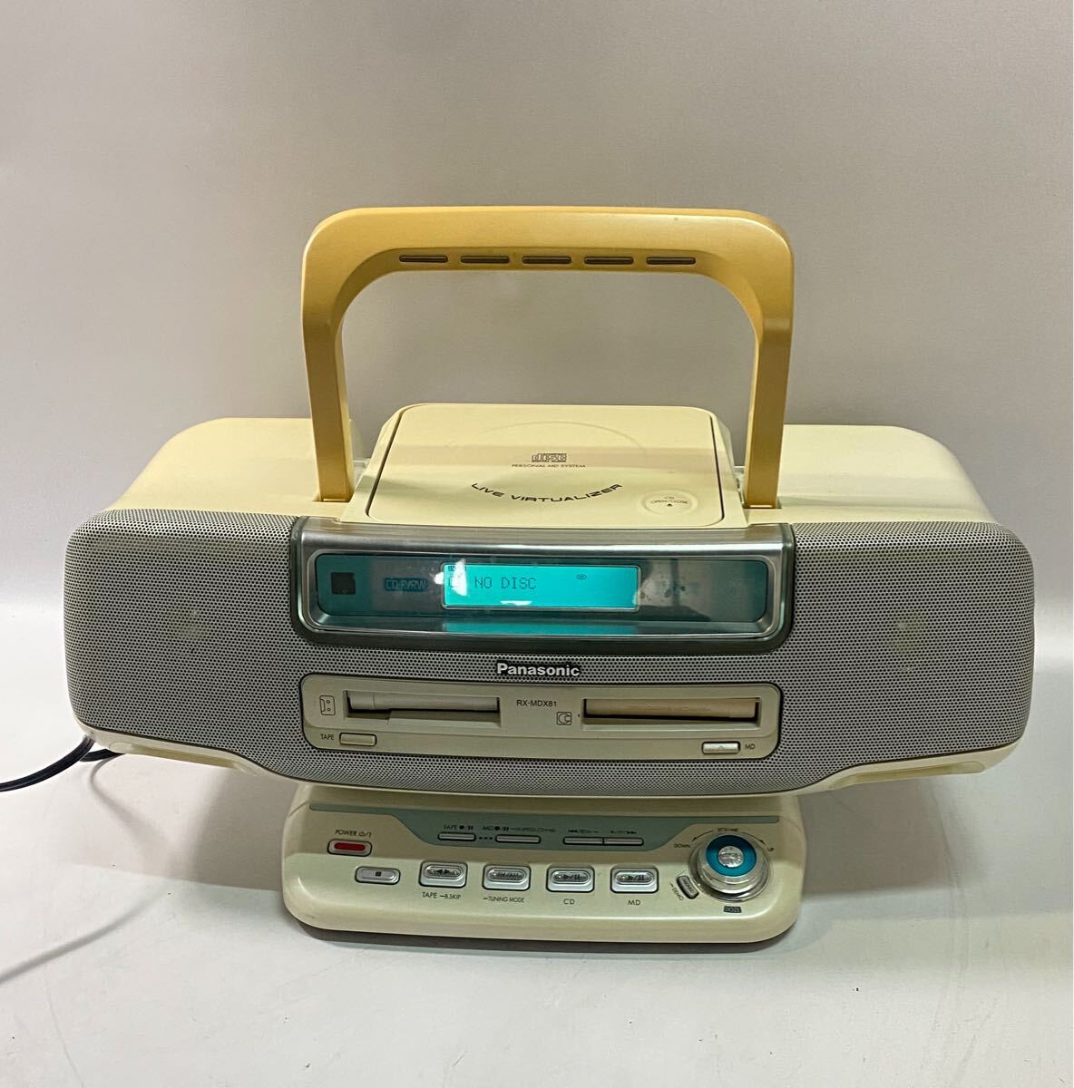 Yahoo!オークション -「パナソニック rx-mdx81」の落札相場・落札価格