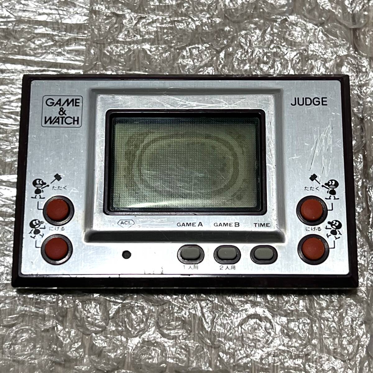 Yahoo!オークション -「ゲームウォッチ ジャッジ」(ゲームウォッチ