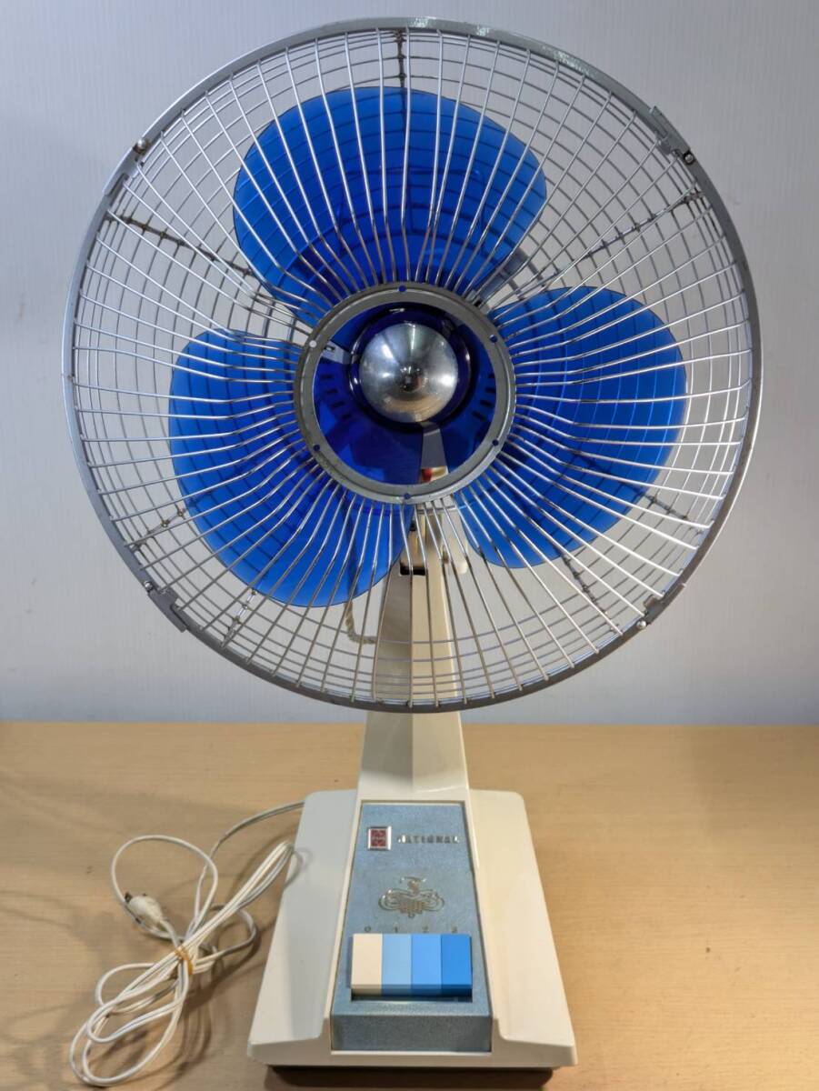 National 光る レトロ扇風機 ※ジャンク Yahoo!オークション -「レトロ