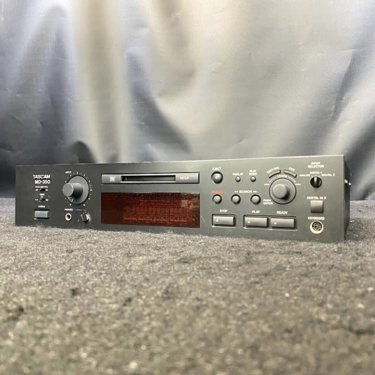 美品】TASCAM MD-350 タスカム MDデッキ ラックケース付き ⑤｜Yahoo