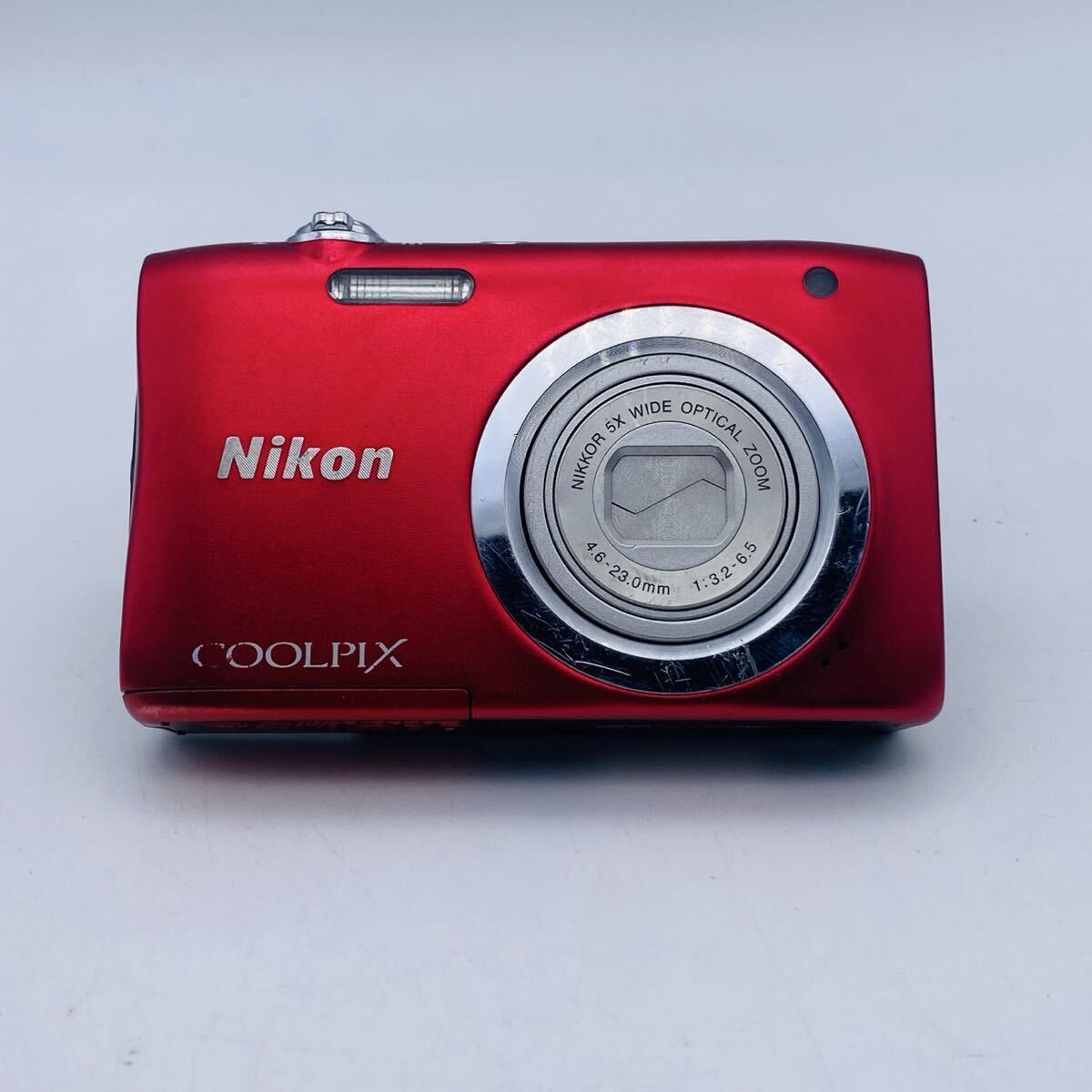 Yahoo!オークション -「nikon デジタルカメラ coolpix a100 レッド」の