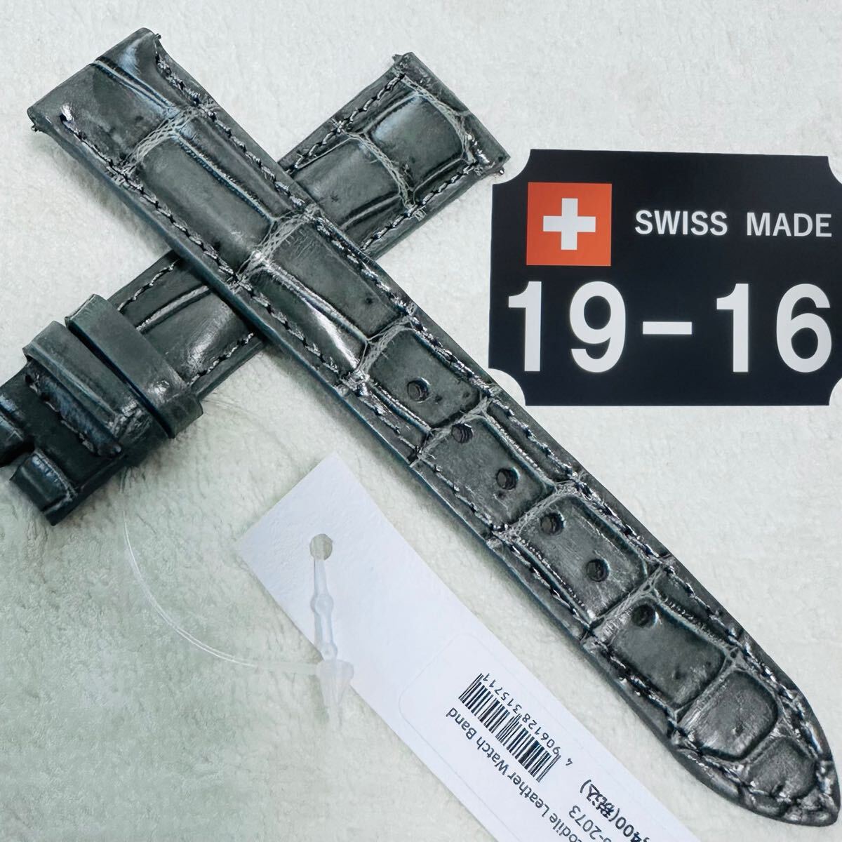 Yahoo!オークション -「swiss」(レザーベルト) (時計用ベルト、バンド