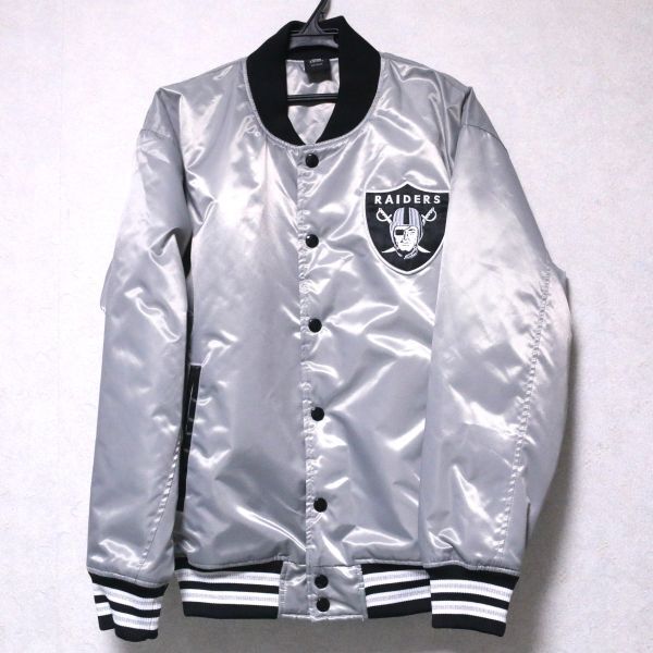 美品 80s NFL ボンバージャケット スタジャン XL レイダース 2882 美品