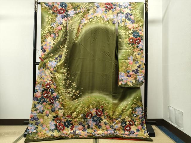 Yahoo!オークション -「お引きずり 着物」の落札相場・落札価格